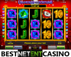 Diamonds of Fortune slot by Novomatic