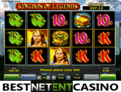 Kingdom of Legends slot by Novomatic