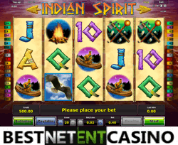 Indian spirit slot game