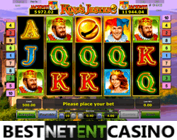 Kings Jester slot by Novomatic