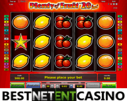 Игровой автомат Plenty of Fruit 20 Hot