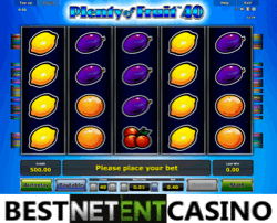 Plenty of Fruit 40 slot