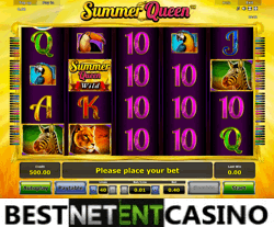 Summer Queen slot by Novomatic