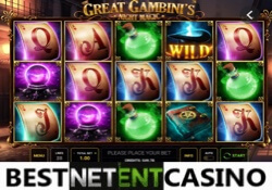 The Great Gambinis Night Magic pokie