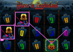 Alaxe in Zombieland slot