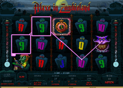 Spielautomat Alaxe in Zombieland
