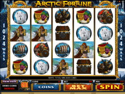 Играть бесплатно в игровой автомат Arctic Fortune