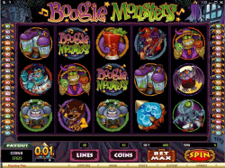 Играть бесплатно в игровой автомат Boogie Monsters