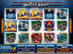 Играть бесплатно в игровой автомат Break Away