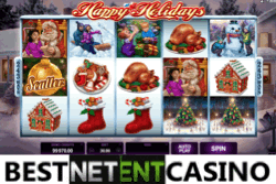 Happy Holidays pokie