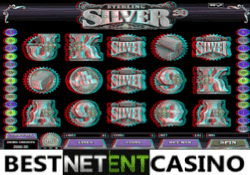 Sterling Silver 3D slot