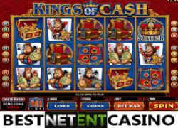 Kings of cash pokie