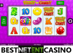 Fruit vs Candy pokie