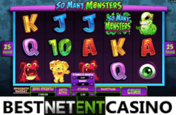 So many monsters video slot