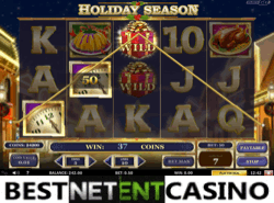 Holiday season slot