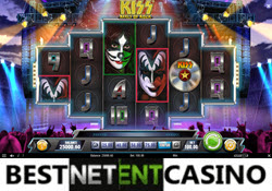 Игровой автомат Kiss Reels of Rock