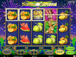 Играть бесплатно в игровой автомат Samba Carnival