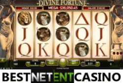 Spielautomat Divine Fortune von Netent