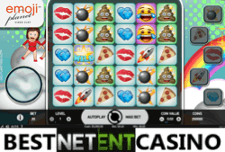 Spielautomat Emoji Planet von Netent