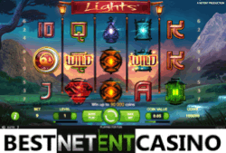 Spielautomat Lights von Netent