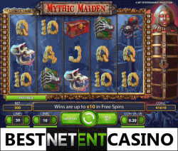 Video slot Mythic Maiden