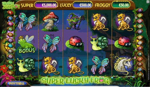 Игровой автомат Super Lucky Frog играть бесплатно