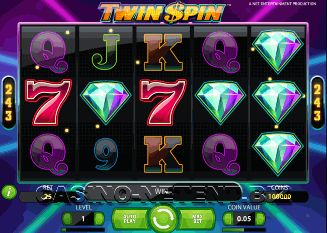 Играть бесплатно в игровой автомат Twin Spin