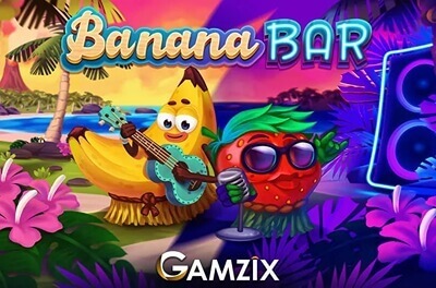 banana bar slot logo