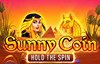 sunny coin hold the spin slot logo
