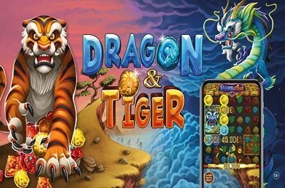 dragon tiger slot logo