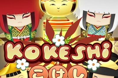 kokeshi slot logo