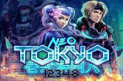 neo tokyo slot logo