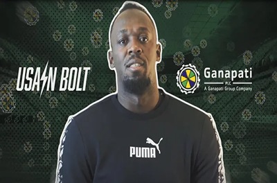 usain bolt slot logo