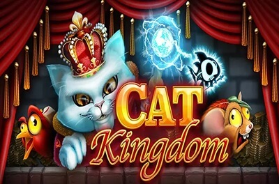 cat kingdom slot logo