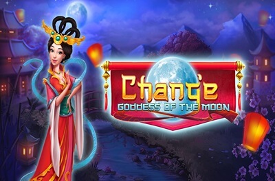 change goddess of the moon slot logo