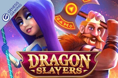 dragon slayers slot logo