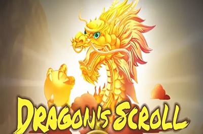 dragons scroll slot logo