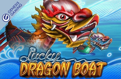 lucky dragon boat slot logo