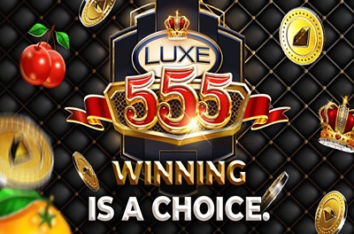 luxe 555 slot logo