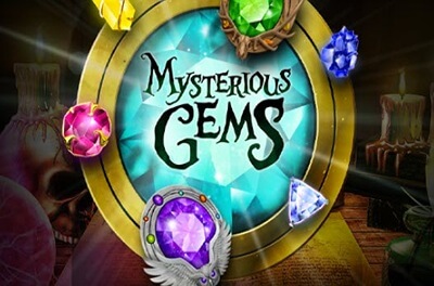 mysterious gems slot logo