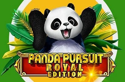 panda pursuit royal edition slot logo