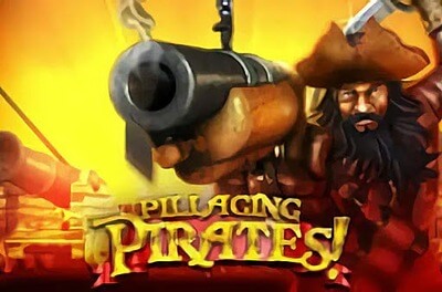 pillaging pirates slot logo