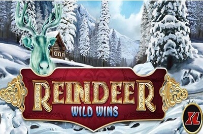 reindeer wild wins xl slot logo