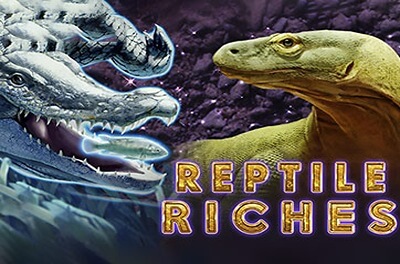 reptile riches slot logo