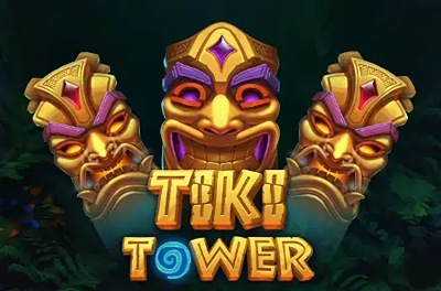 tiki tower slot logo