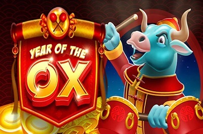 year of the ox slot logo