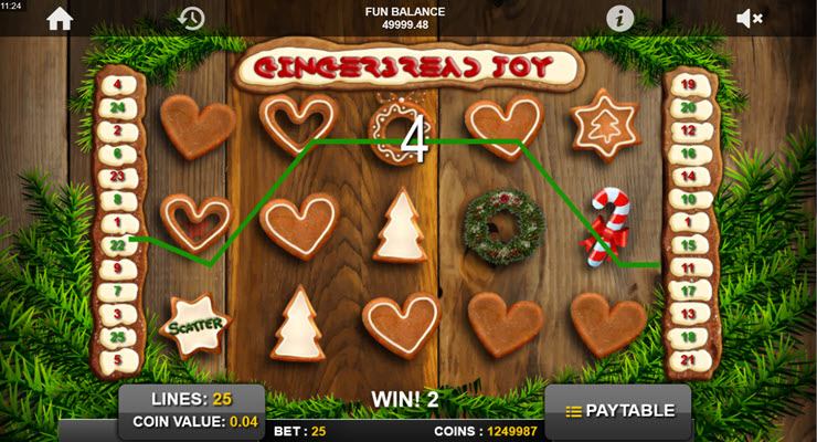 Gingerbread Joy Slot Gameplay