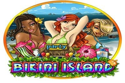 bikini island slot logo