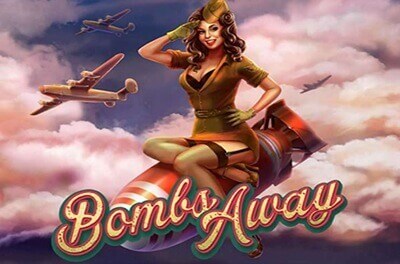 bombs away slot logo