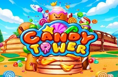 candy tower slot logo